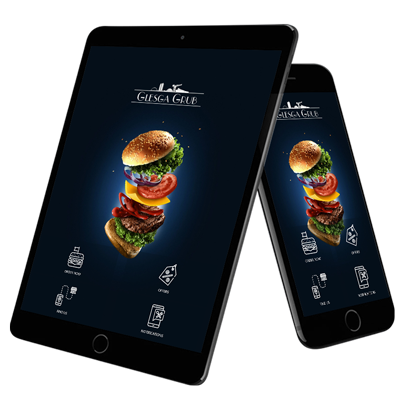 Glesga Grub & Prep Bishopbriggs App mockup